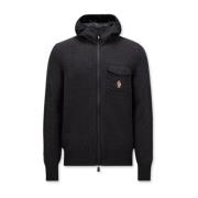 Moncler Grå Zip Up Hybrid Jacka Gray, Herr