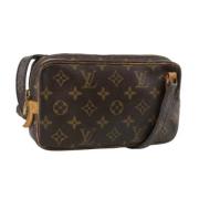 Louis Vuitton Vintage Pre-owned Canvas louis-vuitton-vskor Brown, Dam