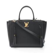 Louis Vuitton Vintage Pre-owned Laeder louis-vuitton-vskor Black, Dam