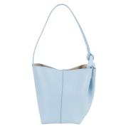 JW Anderson Liten Hink Hörn Väska Blue, Dam