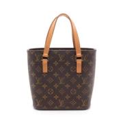 Louis Vuitton Vintage Pre-owned Canvas handvskor Brown, Dam