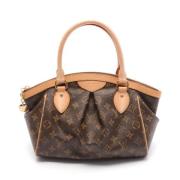 Louis Vuitton Vintage Pre-owned Canvas handvskor Brown, Dam