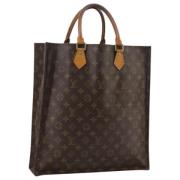 Louis Vuitton Vintage Pre-owned Canvas handvskor Brown, Dam