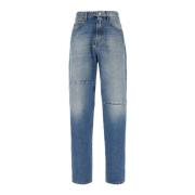 MM6 Maison Margiela Klassiska Denim Jeans för Vardagsbruk Blue, Herr