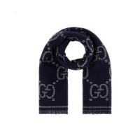 Gucci Scarves & Shawls Kollektion Blue, Herr