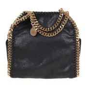 Stella McCartney Svart Axelväska Tiny Tote Black, Dam