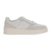 Hogan Glitter Logo Läder Sneakers White, Dam