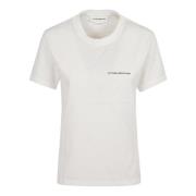 Victoria Beckham Vita T-shirts & Polos för kvinnor White, Dam