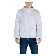 Emporio Armani EA7 Vår/Sommar Herr Polyester Jackor Kollektion White, ...