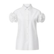 Chiara Boni Blommig Blus Hyobe Elegant Stil White, Dam