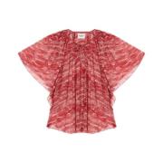 Isabel Marant Étoile Stilig E25 Topp Red, Dam