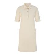 Joop! Kvinnors Polo Stil Klänning Beige, Dam