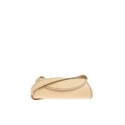 Jil Sander Axelväska Canollo Liten Beige, Dam