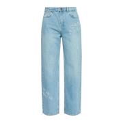 Casablanca Jeans med logotyp Blue, Herr