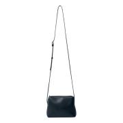 The Row Slät läder Crossbodyväska Italien Black, Dam