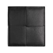 Bottega Veneta Svart Slim Bi-Fold Plånbok Black, Herr