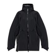 Adidas by Stella McCartney Luftig Huvad Jacka Black, Dam