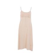 Simone Rocha Elegant Naken Klänning Beige, Dam