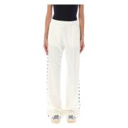 Golden Goose Vida Joggingbyxor Papyrus Ss25 White, Dam