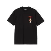 Carhartt Wip Vintage Old Friend Bomull T-shirt Black, Herr