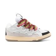 Lanvin Vita Sneakers Stiliga Bekväma Unisex Skor White, Herr