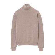 Lemaire Beige Stilfull Sweatshirt Aw24 Beige, Dam