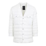 Moncler Stilfullt ytterskjorta för män White, Herr