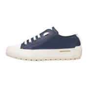 Candice Cooper Slipade lädersneakers Sanborn S Blue, Herr