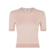 Fendi Micro FF T-shirt Pink, Dam