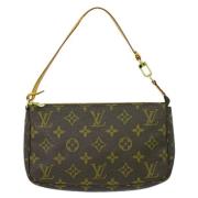 Louis Vuitton Vintage Pre-owned Canvas louis-vuitton-vskor Brown, Dam