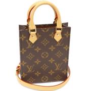 Louis Vuitton Vintage Pre-owned Canvas handvskor Brown, Dam