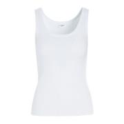 Bitte Kai Rand Vit Ribbad Tanktopp Naibu Stil White, Dam