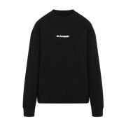 Jil Sander Casual Sweatshirt för vardagsbruk Black, Dam