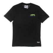 Adidas Svart/Gul T-shirt Kortärmad Black, Herr