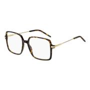 Hugo Boss Brun Havana Guld Glasögonbågar Brown, Unisex