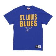 Mitchell & Ness Stlblu Legendarisk Slub Tee Kortärmad Blue, Herr