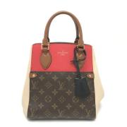 Louis Vuitton Vintage Pre-owned Bomull louis-vuitton-vskor Brown, Dam