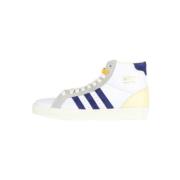 Adidas Profi Diagonalrand Hög Sneakers White, Herr