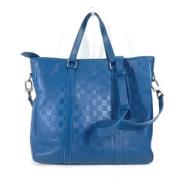 Louis Vuitton Vintage Pre-owned Laeder louis-vuitton-vskor Blue, Dam