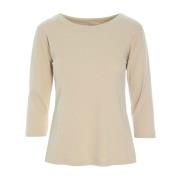 Bitte Kai Rand Naibu Rib Blouse Ivory Beige, Dam