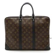 Louis Vuitton Vintage Pre-owned Canvas louis-vuitton-vskor Brown, Herr