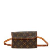 Louis Vuitton Vintage Pre-owned Canvas louis-vuitton-vskor Brown, Dam