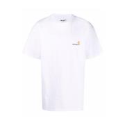 Carhartt Wip Amerikansk T-shirt 02 White, Herr