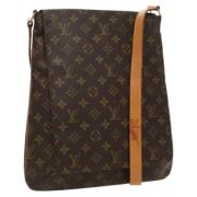 Louis Vuitton Vintage Pre-owned Canvas louis-vuitton-vskor Brown, Dam