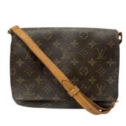 Louis Vuitton Vintage Pre-owned Canvas louis-vuitton-vskor Brown, Dam