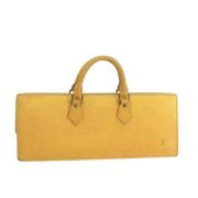 Louis Vuitton Vintage Pre-owned Laeder louis-vuitton-vskor Yellow, Dam