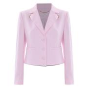 Kocca Stiliga Blazers för en chic look Pink, Dam