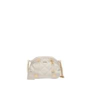 Liu Jo Elegant Ivoire Clutch med Gyllene Detaljer Beige, Dam