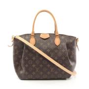 Louis Vuitton Vintage Pre-owned Canvas handvskor Brown, Dam