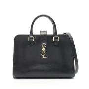 Yves Saint Laurent Vintage Pre-owned Laeder handvskor Black, Dam